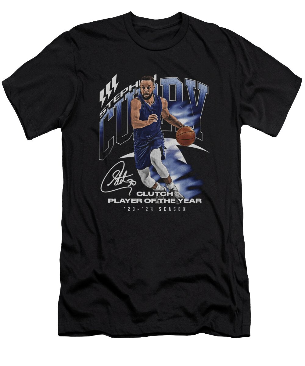 Steph Curry Golden State 2024 Clutch Player Award Ihsan Sirin T-Shirt