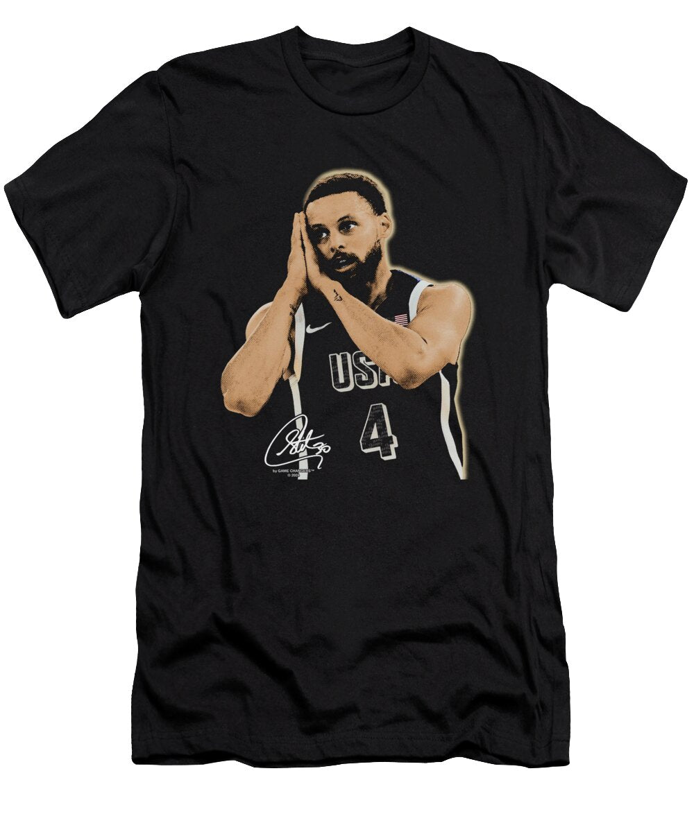 Stephen Curry USA Night Night Ozlem Altin T-Shirt