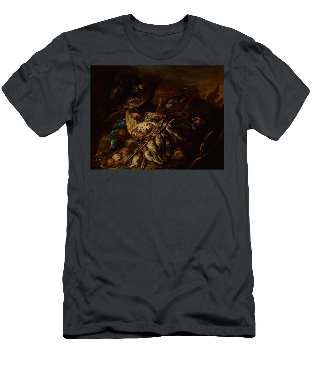 Still Life Baldassarre De Caro Italian T-Shirt