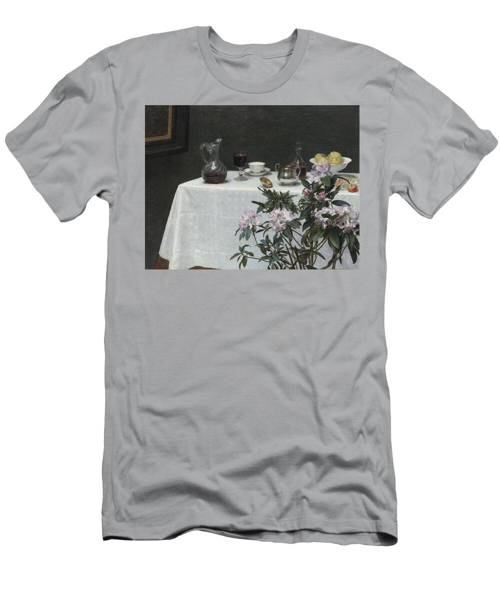 Still Life Corner of a Table Henri Fantinlatour French T-Shirt
