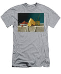 Still Life with Cake Lemon Strawberries and Glass Johnfpeto T-Shirt