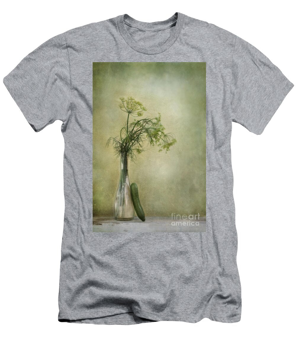 Still Life with Dill and a Cucumber Priska Wettstein T-Shirt