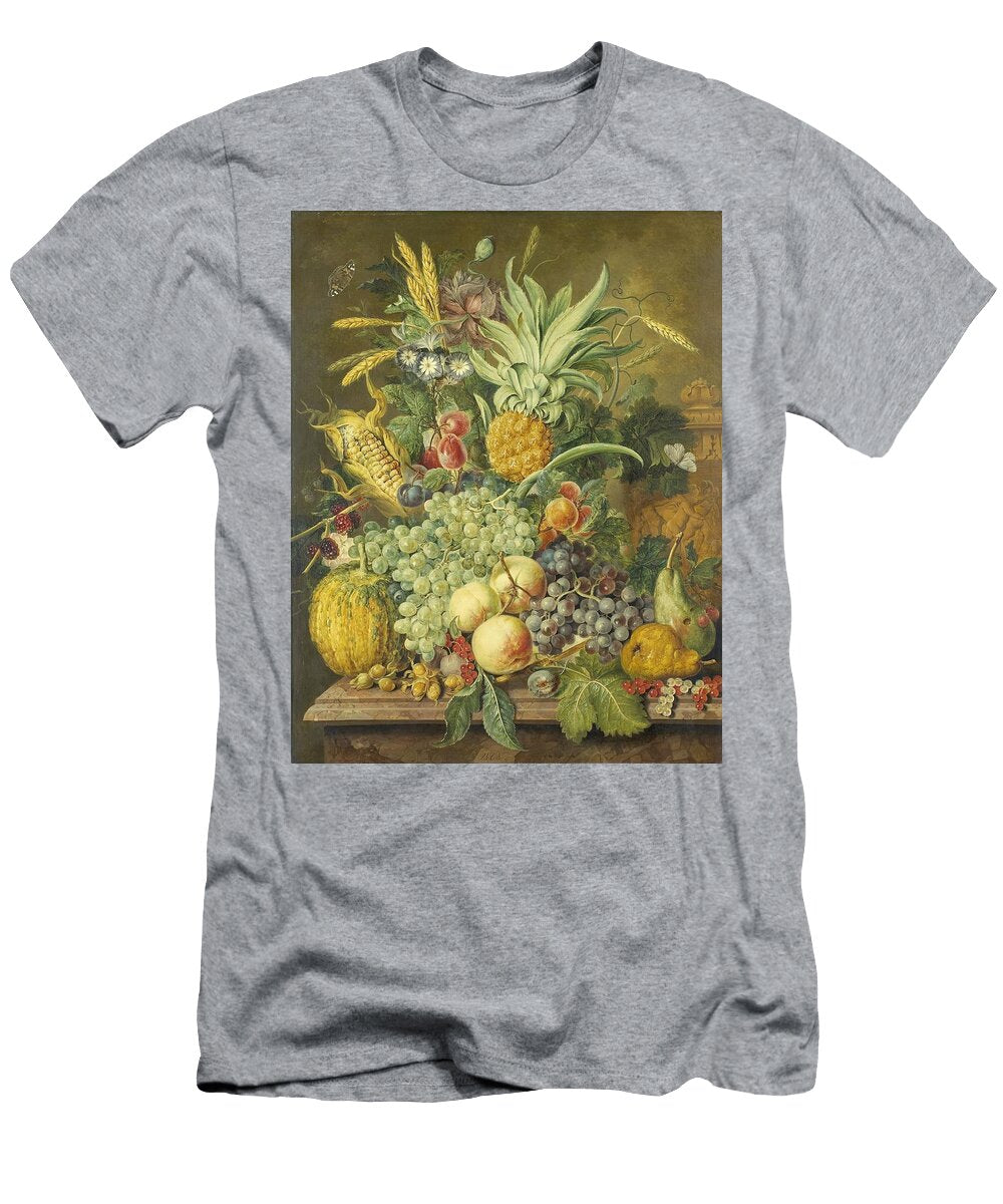 Still Life with Fruit Art Jacobus Linthorst Dutch T-Shirt