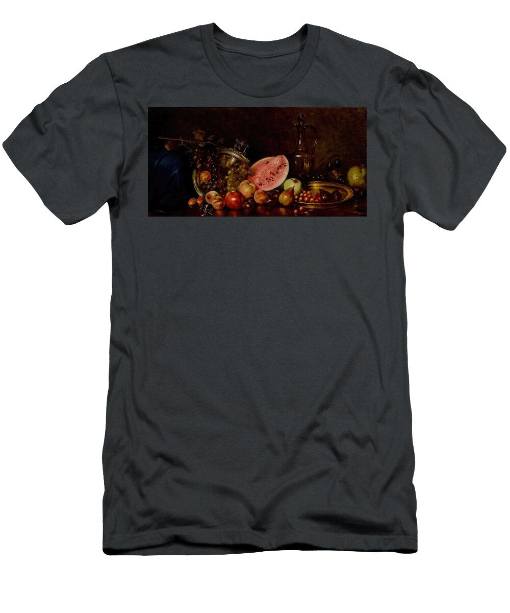 Still Life with Fruit Nikolaos Wokos Greek T-Shirt