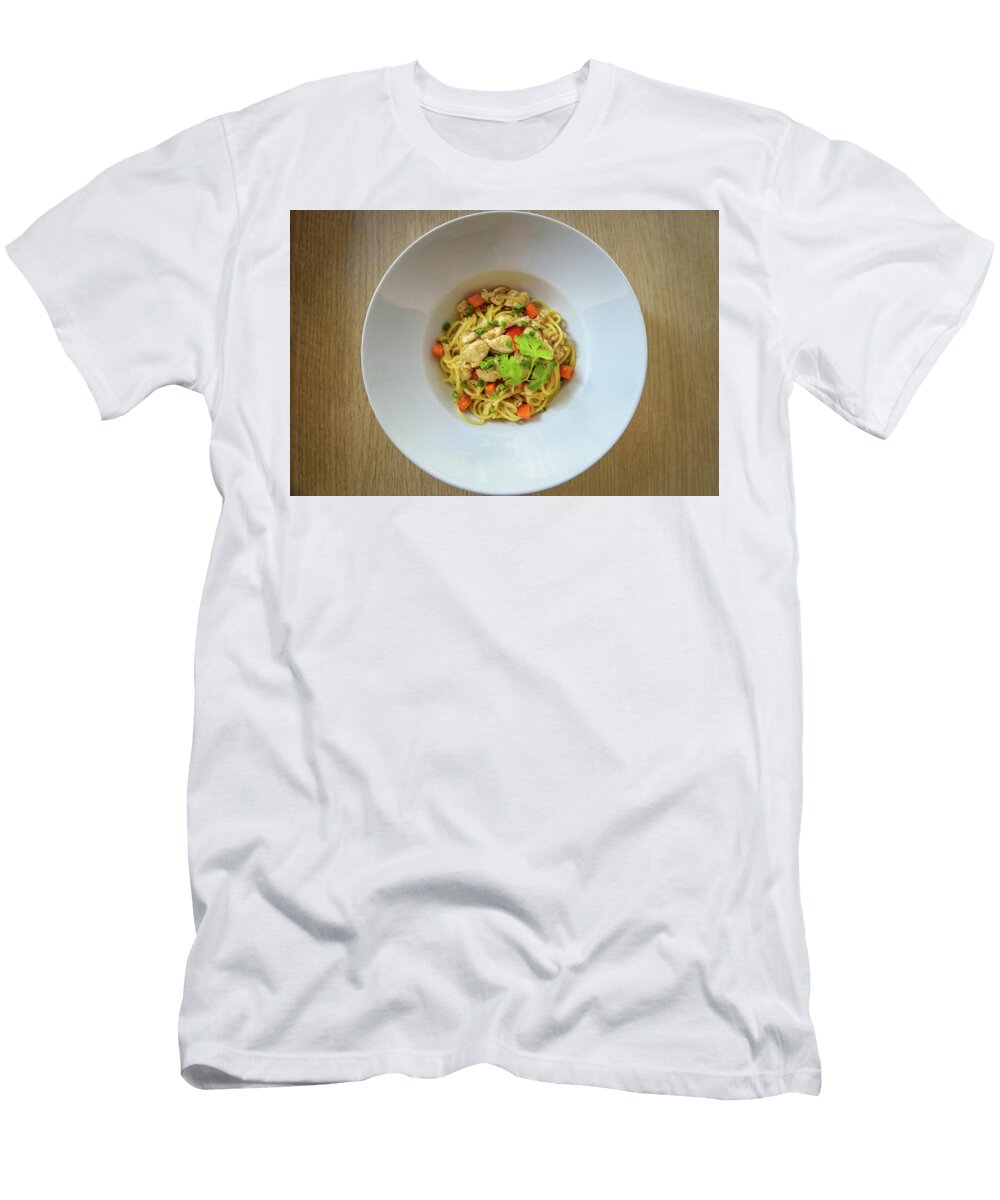 Stir Fried Noodles with Chicken Miroslav Liska T-Shirt