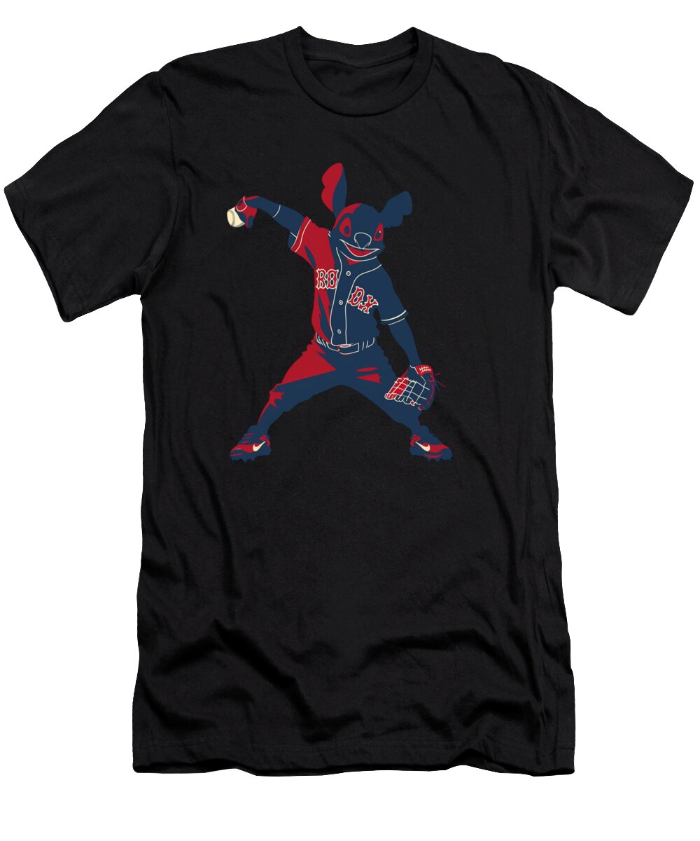 Stitch Vs Boston Red Sox Dna Diamond Dominance Robertz Schuler T-Shirt