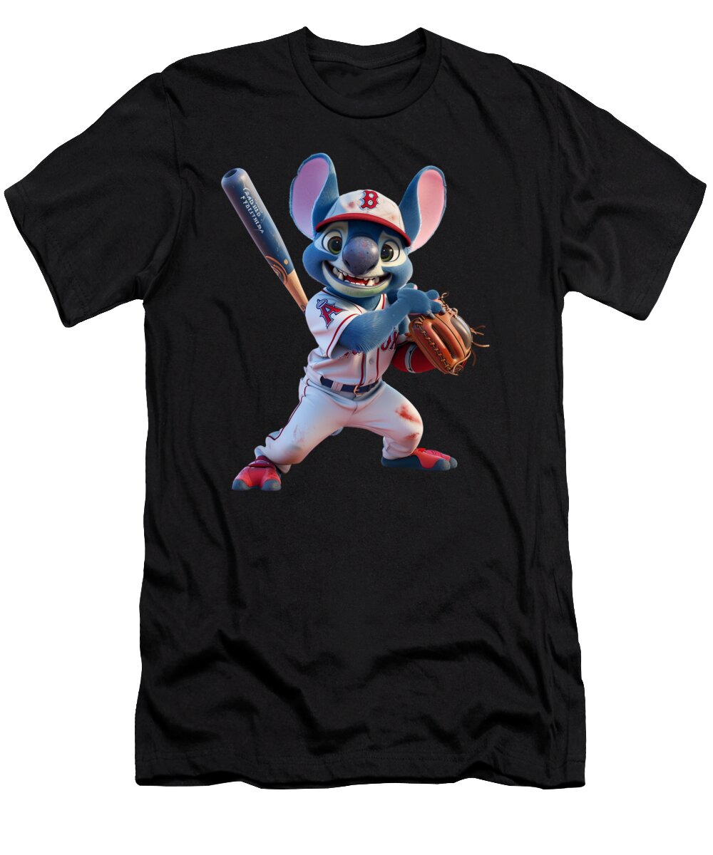 Stitch Vs Chiefs League Cecils Willis T-Shirt