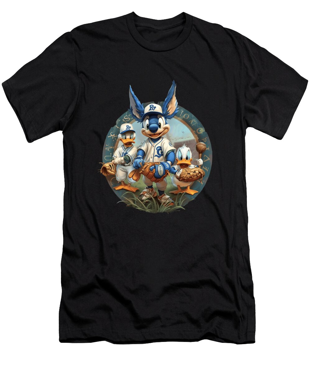 Stitch Vs Kansas City Royals Alien Ambush Attempt Robertz Schuler T-Shirt