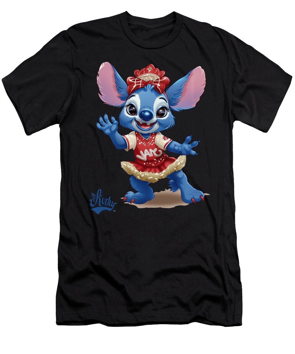 Stitch Vs Kansas City Royals Royals Resourceful Rally Robertz Schuler T-Shirt