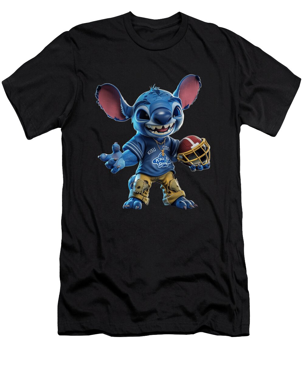 Stitch Vs Kansas City Royals Royals Resourcefulness Revered Robertz Schuler T-Shirt