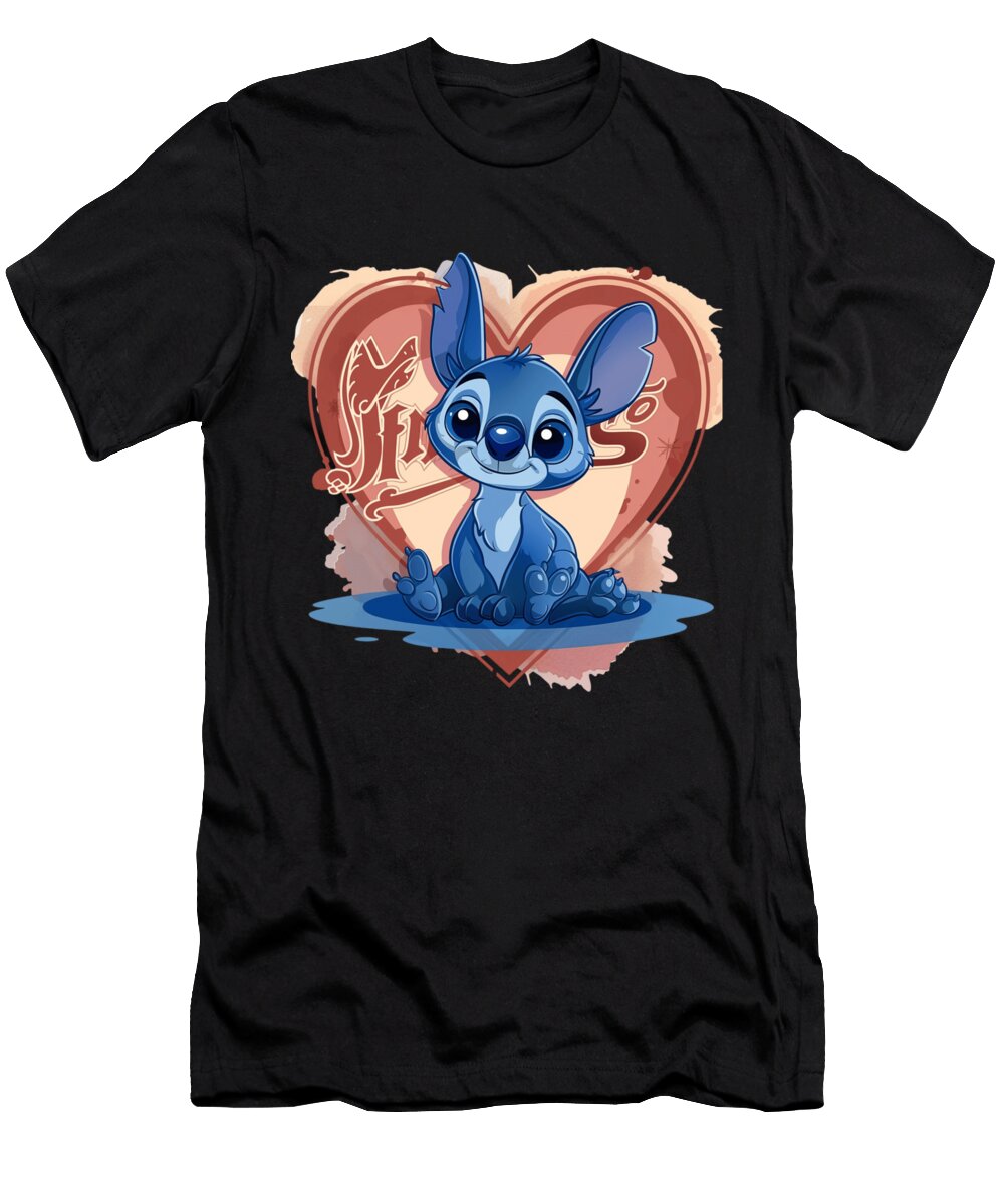 Stitch Vs Kansas City Royals Stitch Scoreboard Surge Robertz Schuler T-Shirt