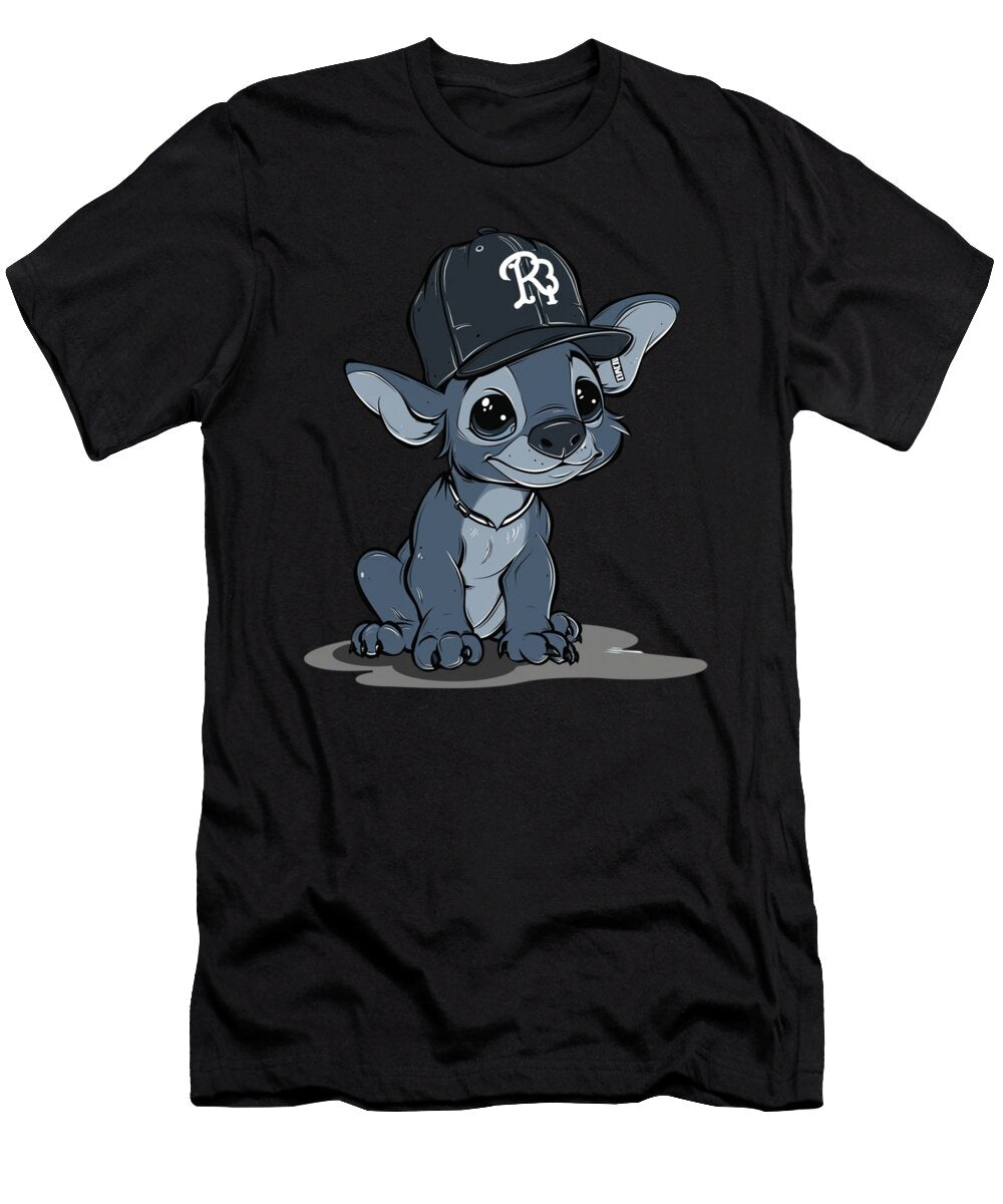 Stitch Vs Kansas City Royals Stitch Strikes Out Streak Robertz Schuler T-Shirt