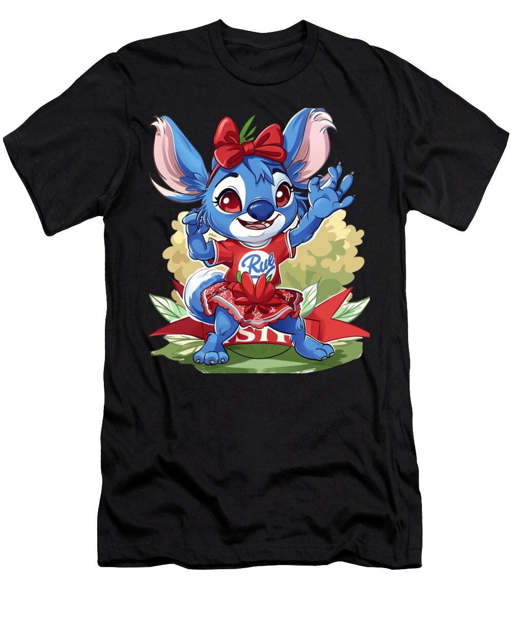 Stitch Vs Kansas City Royals Stitch Surprising Strategy Robertz Schuler T-Shirt