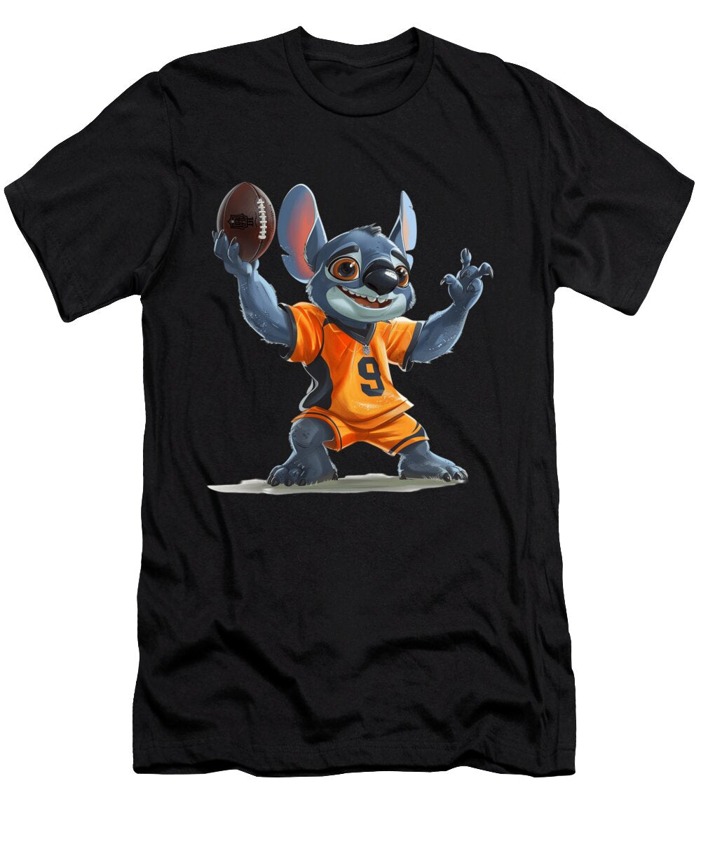 Stitch Vs Kansas City Royals Stitch Swerve Skill Robertz Schuler T-Shirt