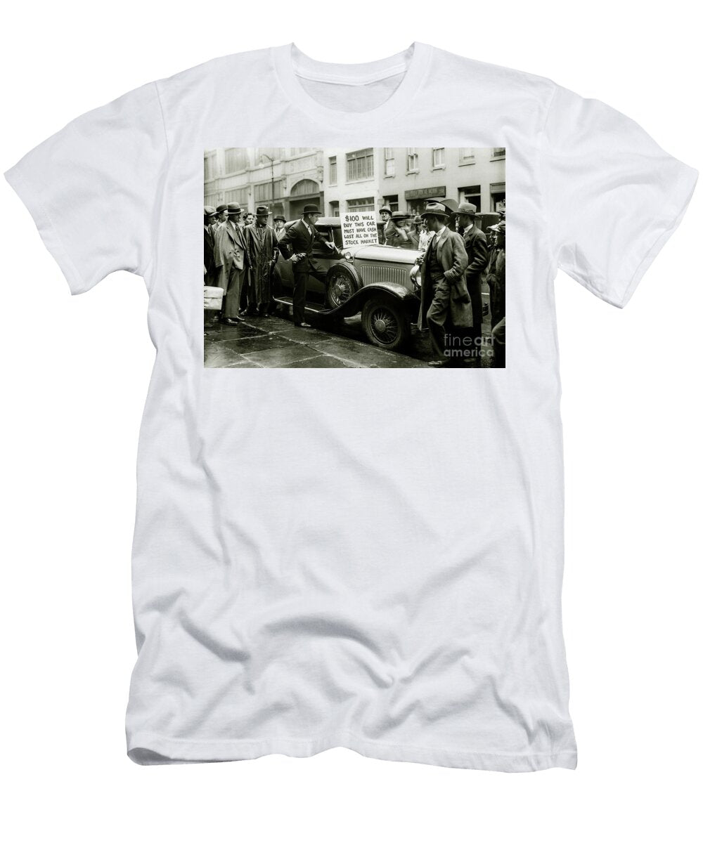 Stock Market Crash Jon Neidert T-Shirt
