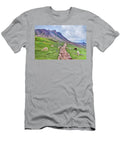 Stone Forest Red Valley Alpacas Palcoyo Peru 5000 Meters Guido Montanes Castillo T-Shirt