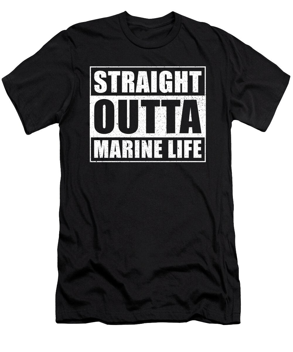 Straight Outta Marine Life Manuel Schmucker T-Shirt