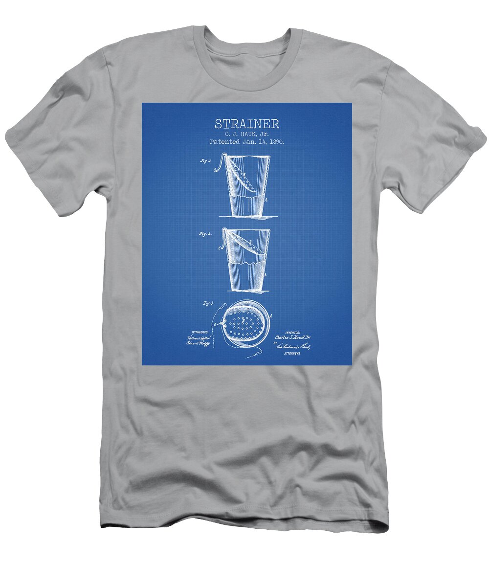 Strainer Blue Patent Denny H T-Shirt