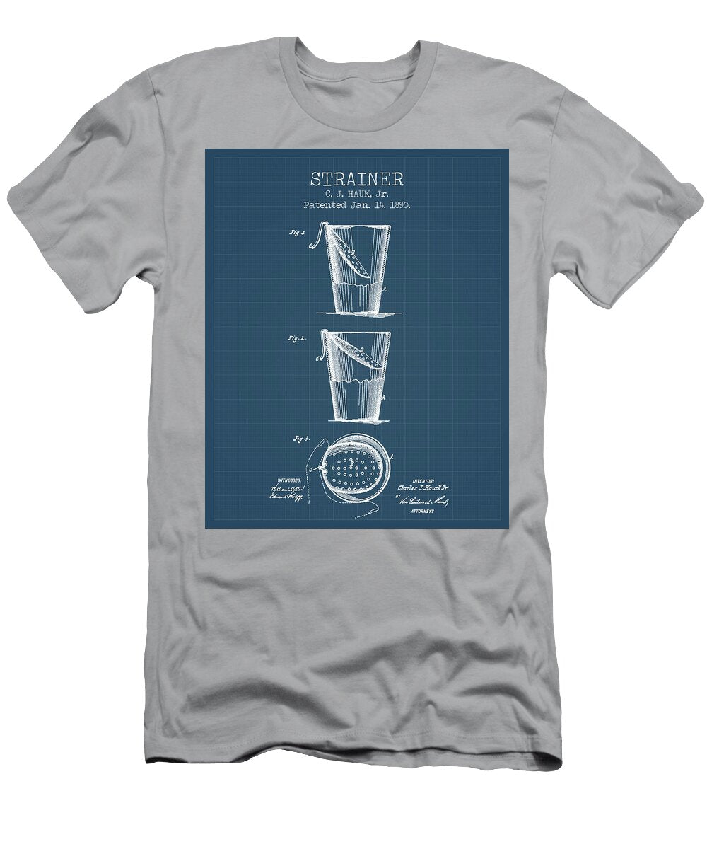 Strainer Blueprints Denny H T-Shirt
