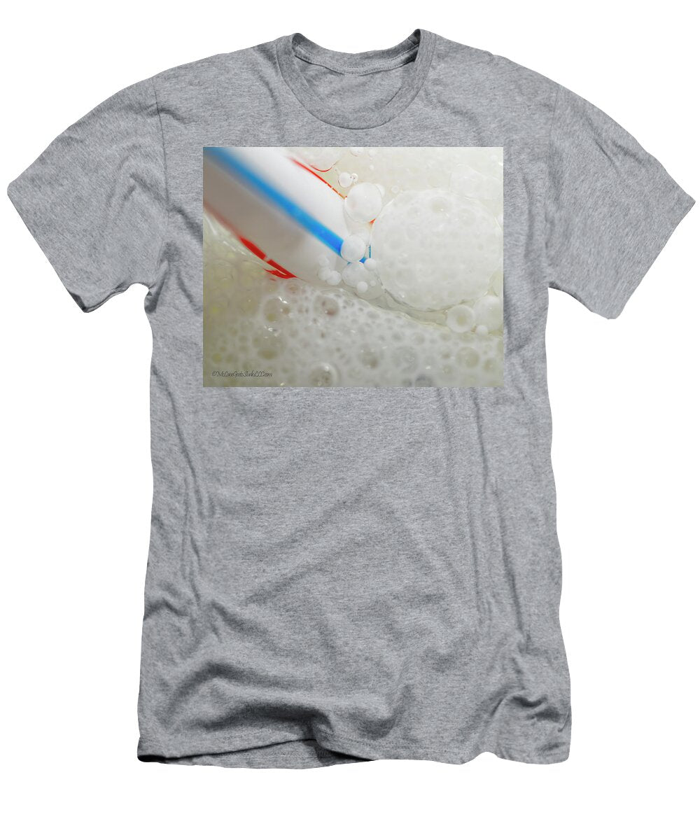 Straw in Milk Shake Art Leeann Mclanegoetz Mclanegoetzstudiollccom T-Shirt