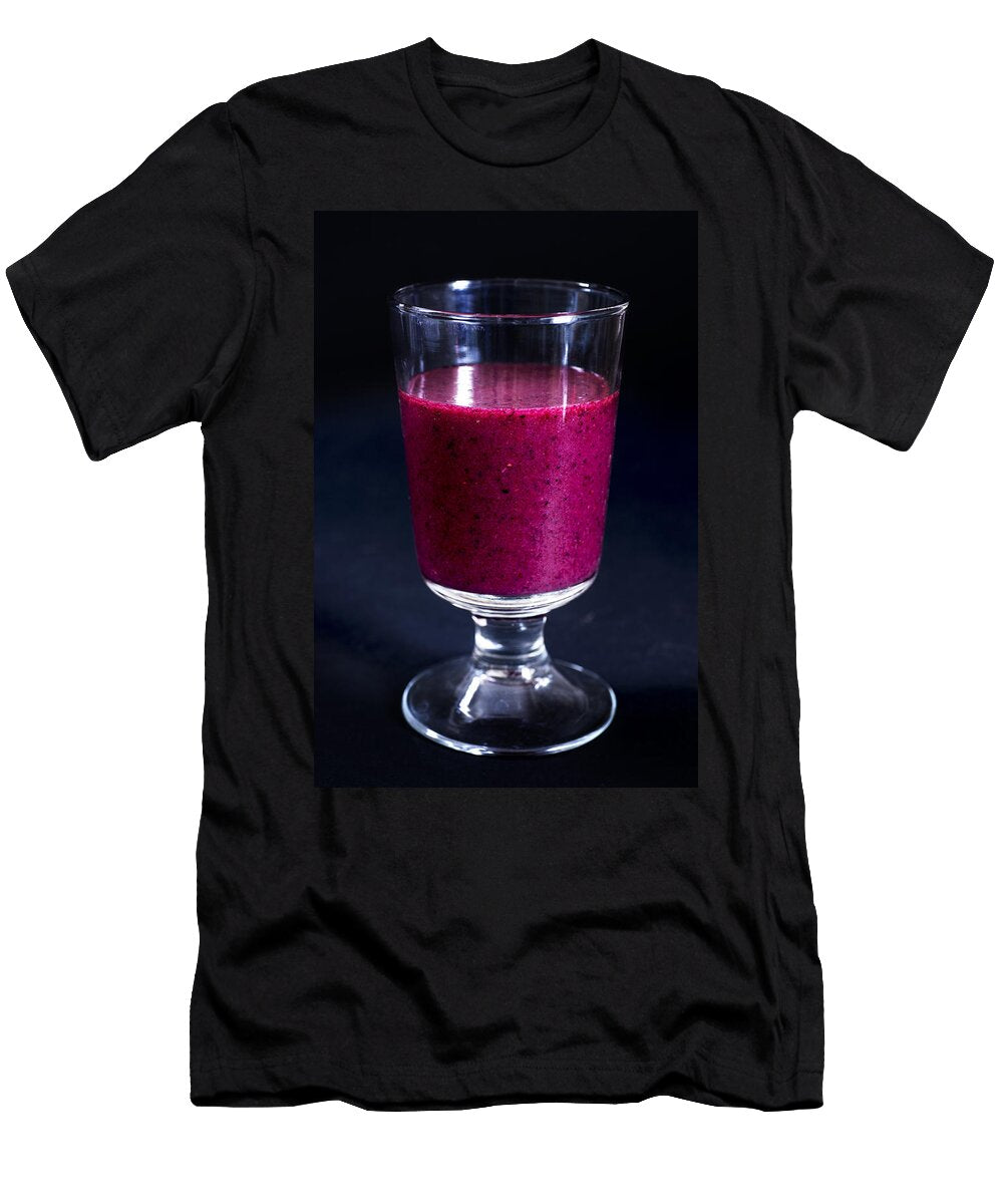Strawberry Blueberry Smoothie Donald Erickson T-Shirt