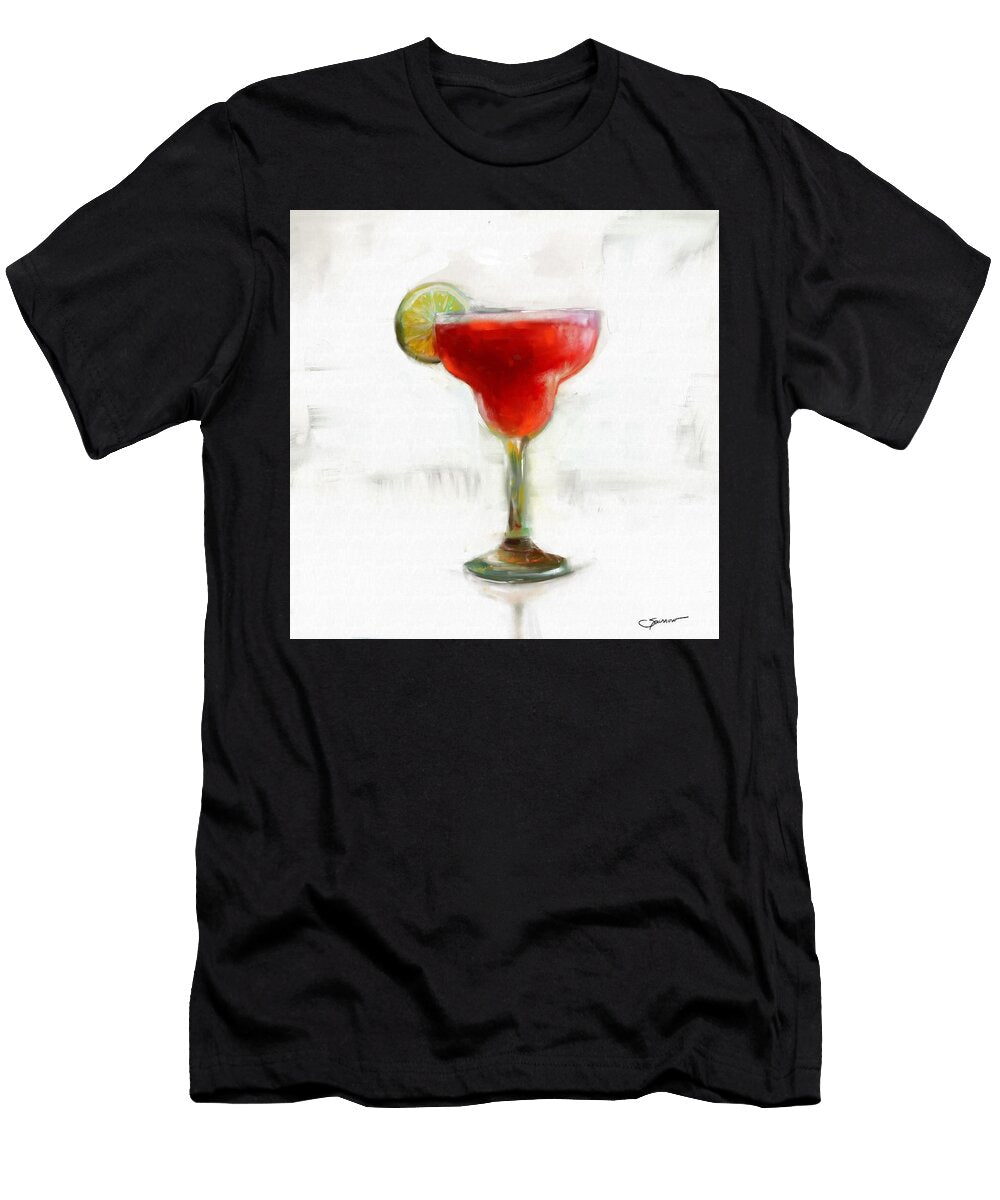Strawberry Margarita Mary Sparrow T-Shirt