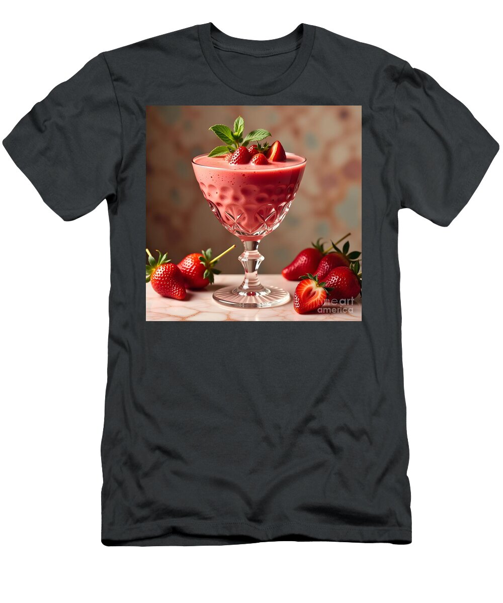 Strawberry Smoothie Rachel Hannah T-Shirt