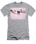 Stretchers Litter for Use in Snow Celestial Images T-Shirt