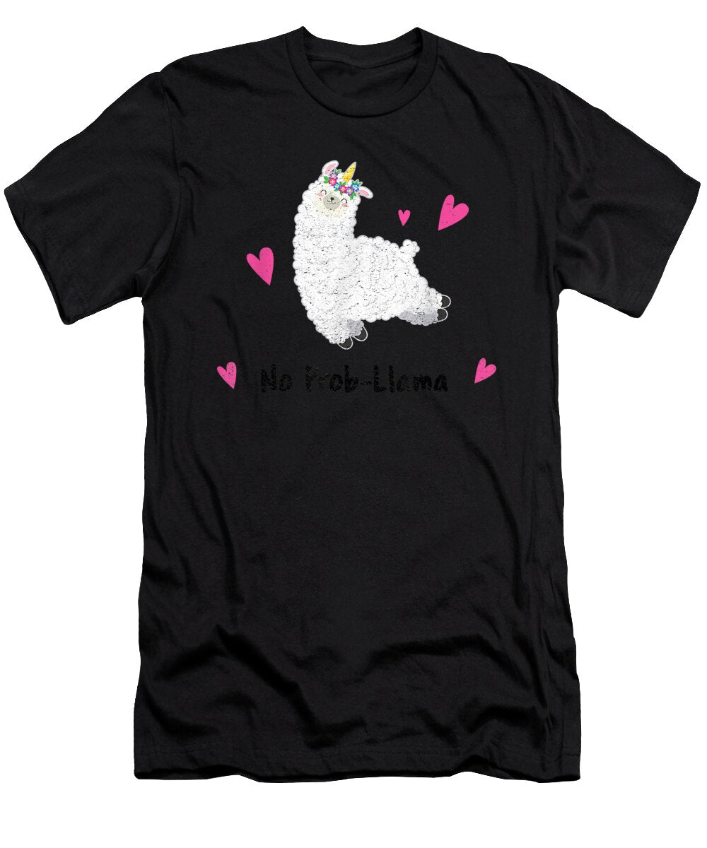 Strong Llama Alpaca Pajama for Woman and Kidsrap Ezone Prints T-Shirt