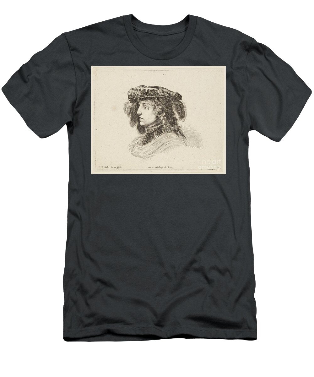Study I Principii Del Disegno 14 Stefano Della Bella Italian 1610 1664 Artistic Rifki T-Shirt