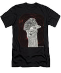 Stylish Alpaca in Patterned Frame Christine Gibbons T-Shirt