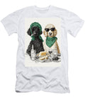 Stylish Poodles Enjoying a Picnic Sampadart Gallery T-Shirt
