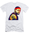 Stylized Portrait of Basketball Player Kenvin Tran T-Shirt