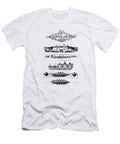 Submarine Chart Madame Memento T-Shirt