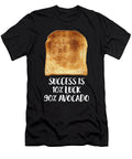 Success Is 10 Luck 90 Avocado Motivation Toast Bread Gift Graphic Sel Mermaid T-Shirt