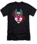 Sugar Skull Husky Day of the Dead Dog Lover Gift Haselshirt T-Shirt