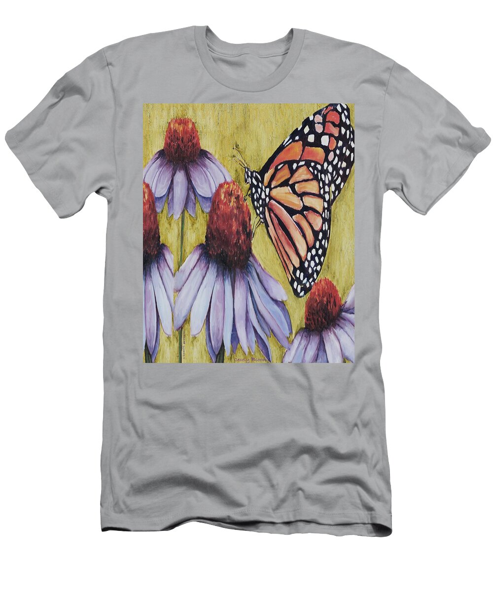 Summer Flower Garden Cecely Bloom T-Shirt