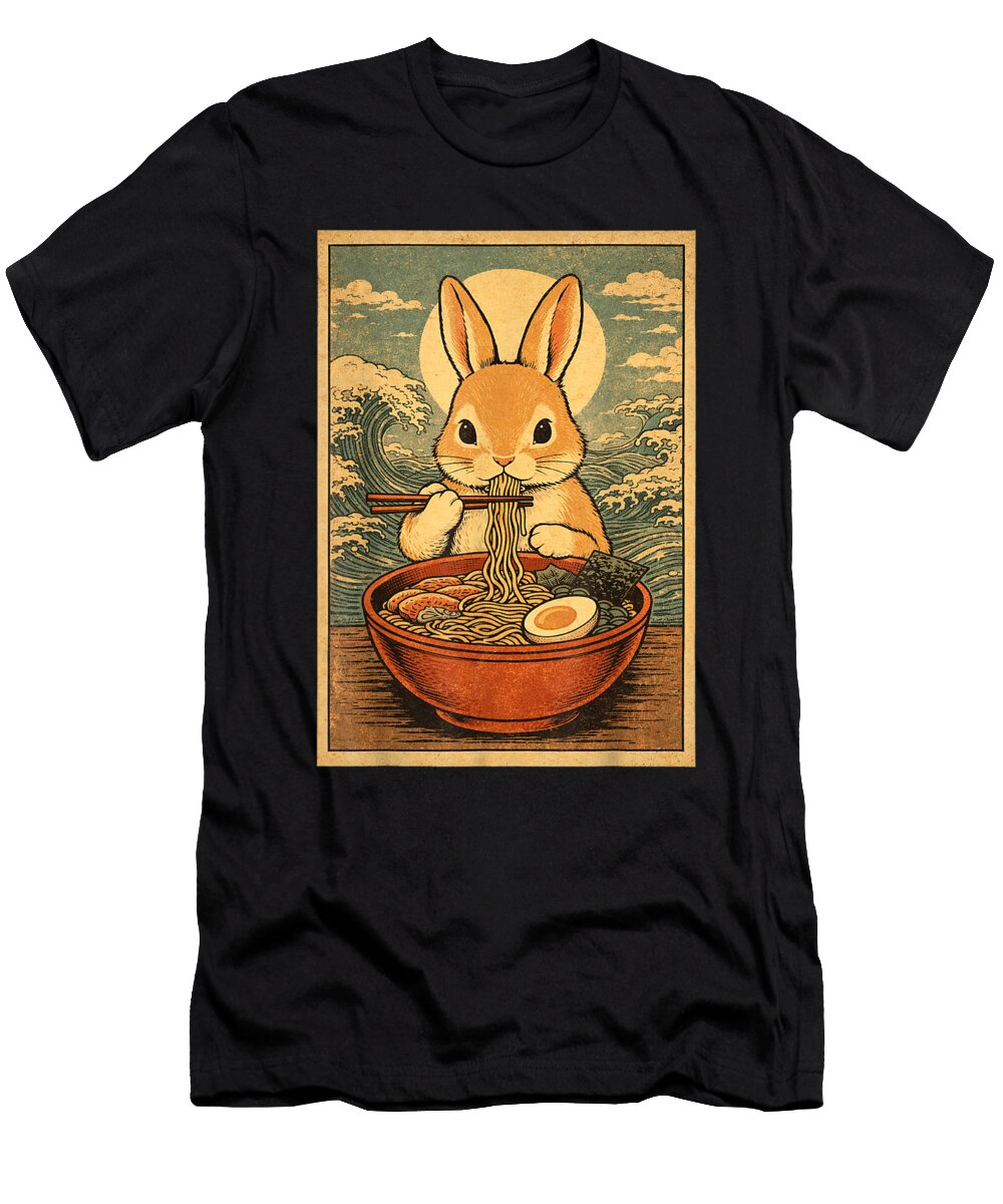 Sunglasses Bunny Greece Flag Easter Melissa Ward T-Shirt