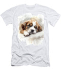 Super Cute Angel Sleeping Puppy Saint Bernard Dog 003 Wendy Sakura Wendy Sakura T-Shirt