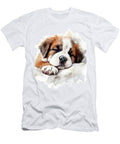 Super Cute Angel Sleeping Puppy Saint Bernard Dog 004 Wendy Sakura Wendy Sakura T-Shirt
