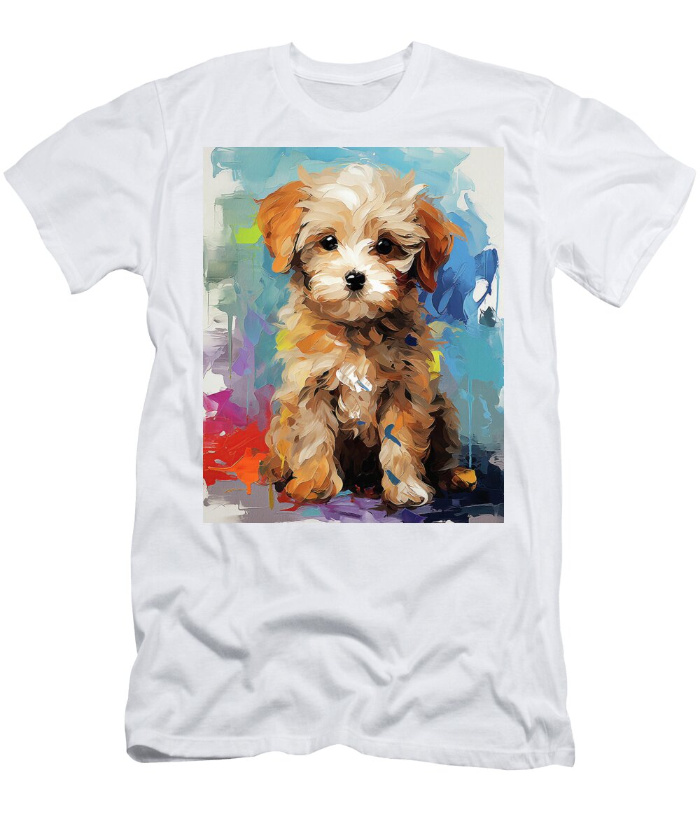 Super Cute Poodle Dog Puppy 004 Xeno Lucilfer Xeno Lucilfer T-Shirt