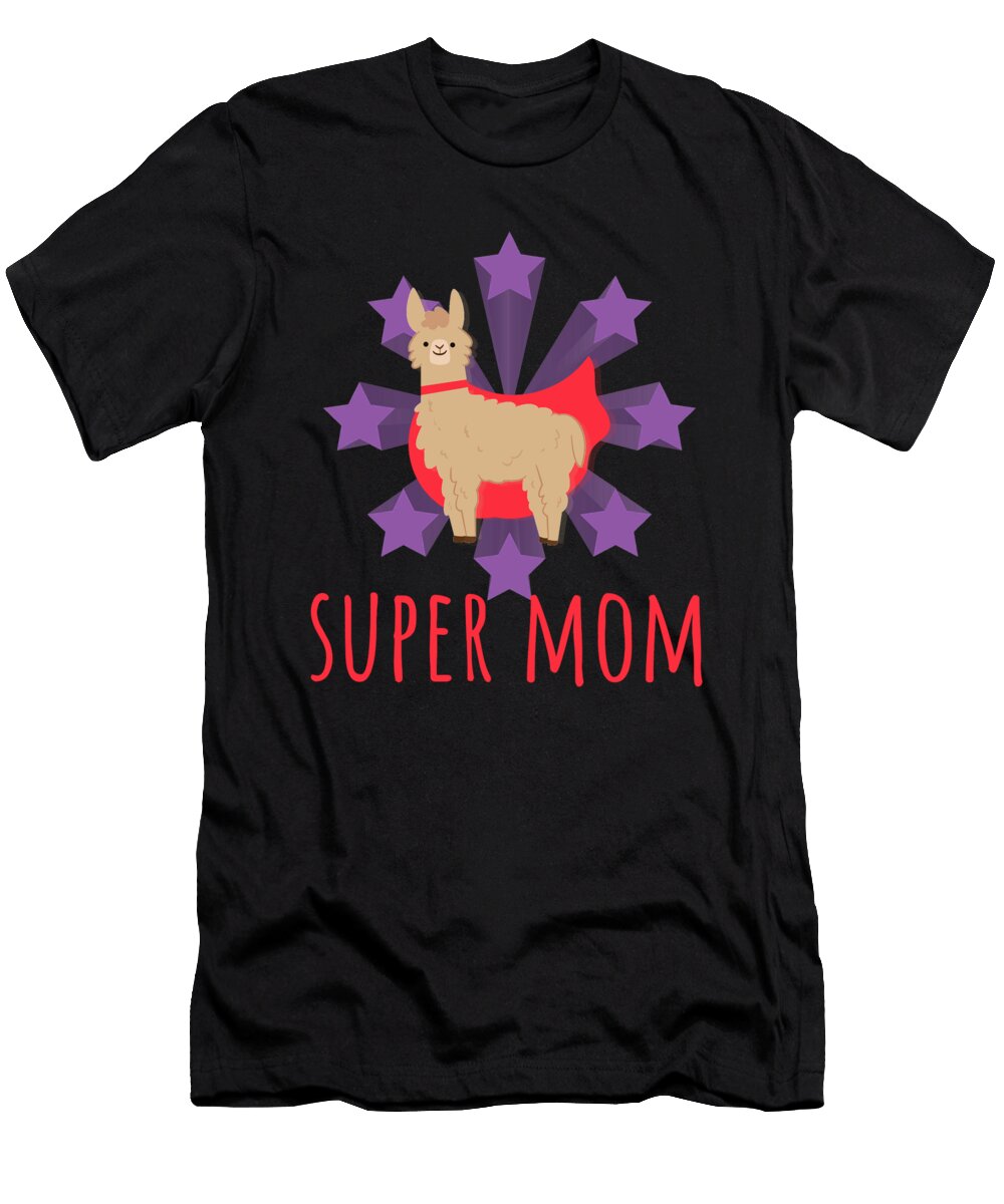 Super Mom Lama Manuel Schmucker T-Shirt