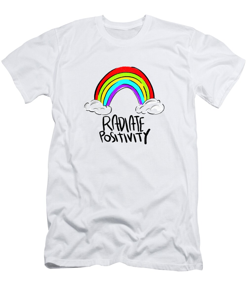 Superb Rainbow Alpaca Man T-Shirt