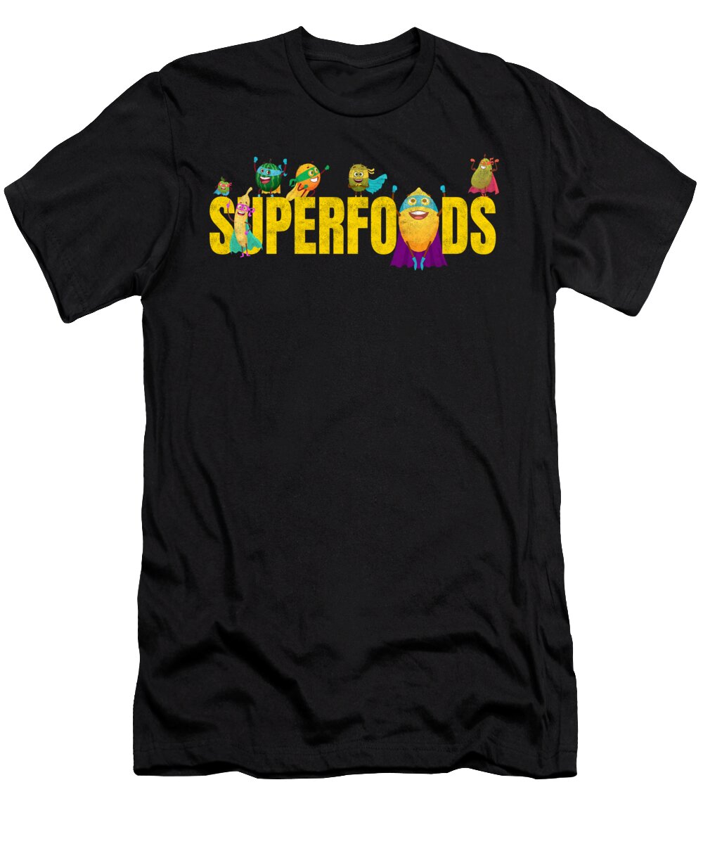 Superfoods Food Healthy Moon T-Shirt