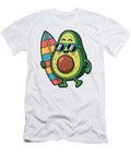 Surfing Avocado Cartoon Joanna Redesiuk T-Shirt