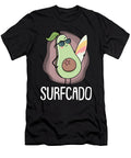 Surfing Avocado Surfrider Surfboard Waves Surfer Crazy Squirrel T-Shirt