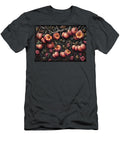 Surreal Peach Blossoms a Digital Art Illustration Tommy Mcdaniel T-Shirt