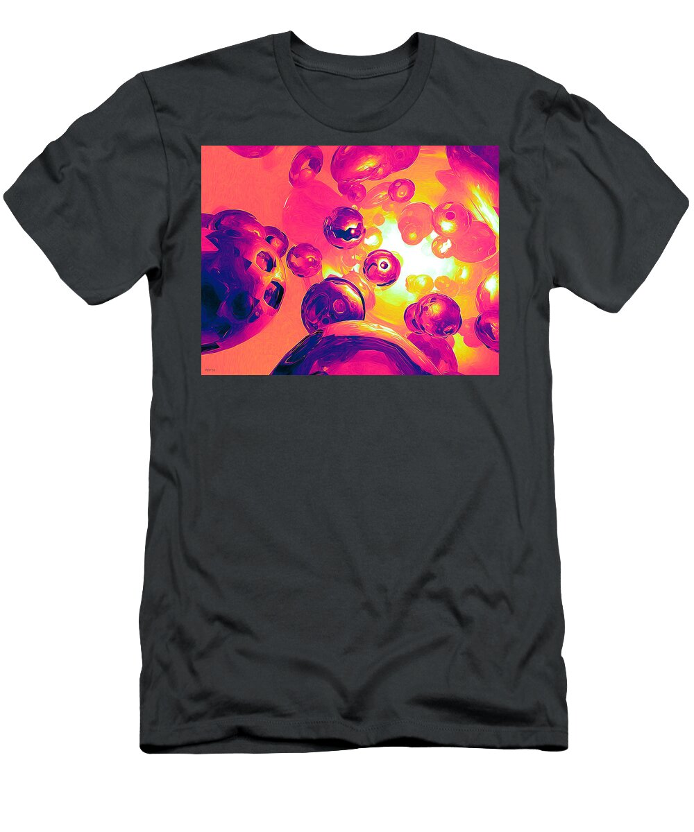 Surreal Spherical Entities Phil Perkins T-Shirt