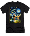 Surreal Starry Night Poodle Dog Lover Job T-Shirt