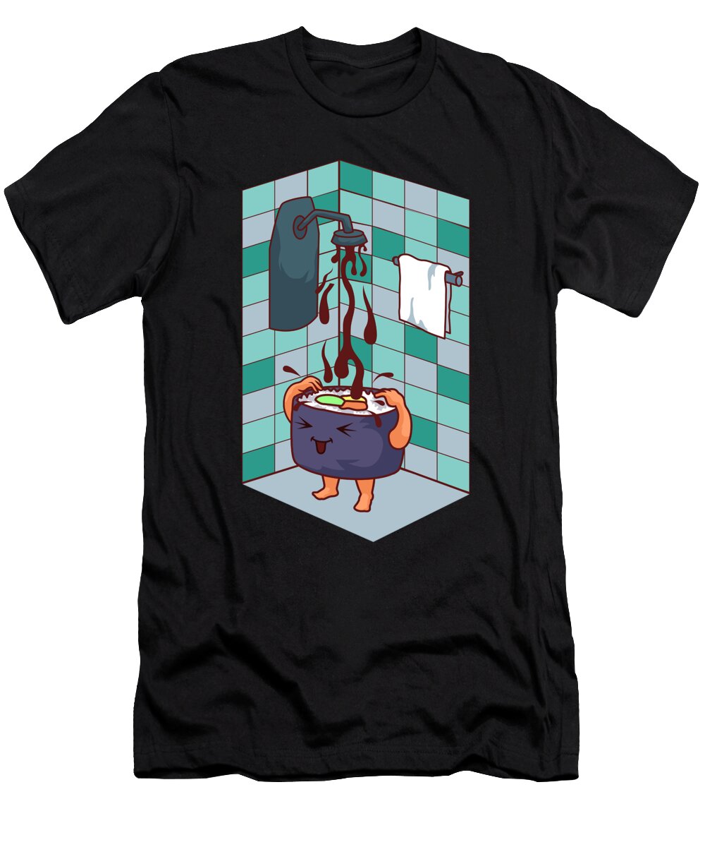 Sushi Roll Showers Japanede Food Sushi Colorfulsnow T-Shirt